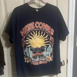 Gildan Navy Cotton Tee